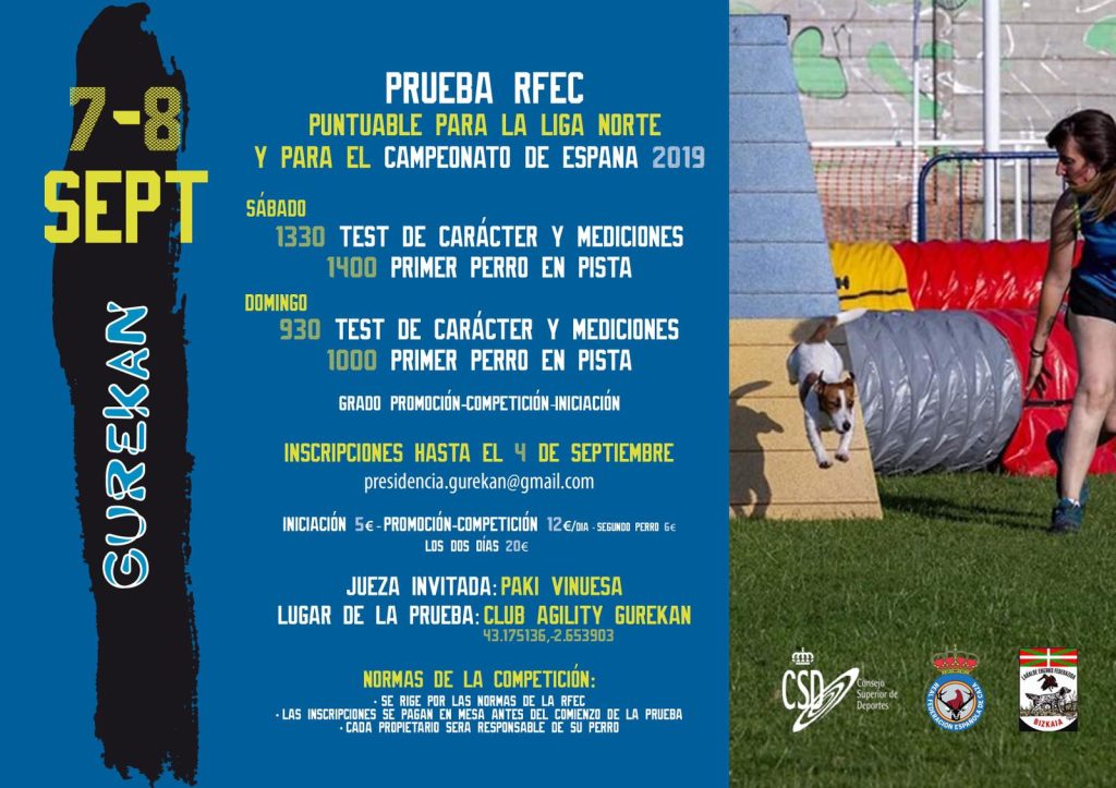 Agility. Prueba Puntuable Para La Liga Norte Y El Cpto De España De 2019