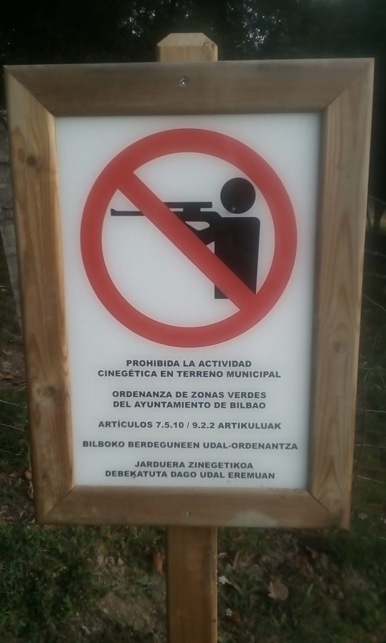 El Ayuntamiento De Bilbao Cierra La Caza En Todos Los Terrenos Municipales