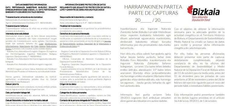 10 De Octubre Ultimo Dia Para Entregar Partes De Capturas Media Veda
