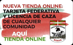 Tienda online federación bizkaina de caza