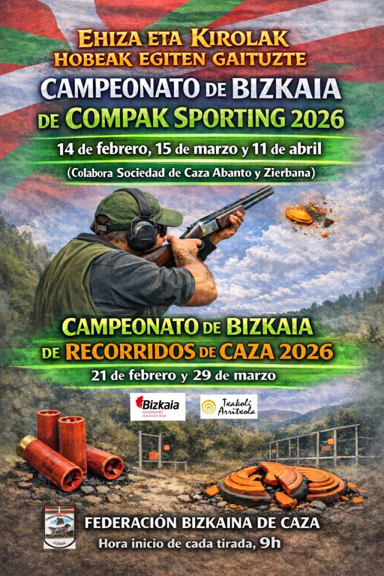 Campeonatos De Bizkaia De Compak Sporting Y Recorridos De Caza 2026