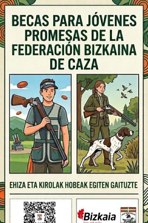 BECAS JOVENES PROMESAS FEDERACION BIZKAINA DE CAZA 2026