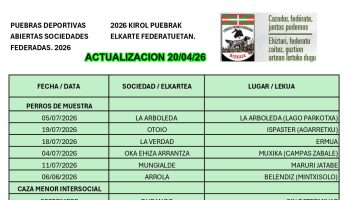CALENDARIO ACTUALIZADO 20.04.06